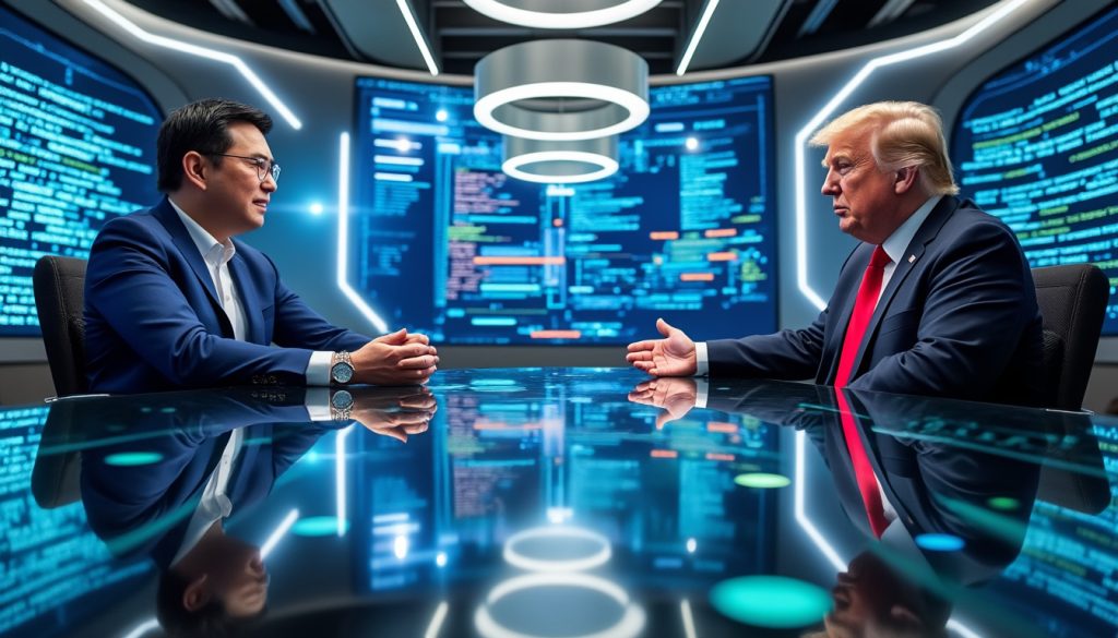 discover the key insights nvidia's ceo jensen huang garnered from his pivotal meeting with former president trump, exploring the implications for technology and innovation in the current political landscape.